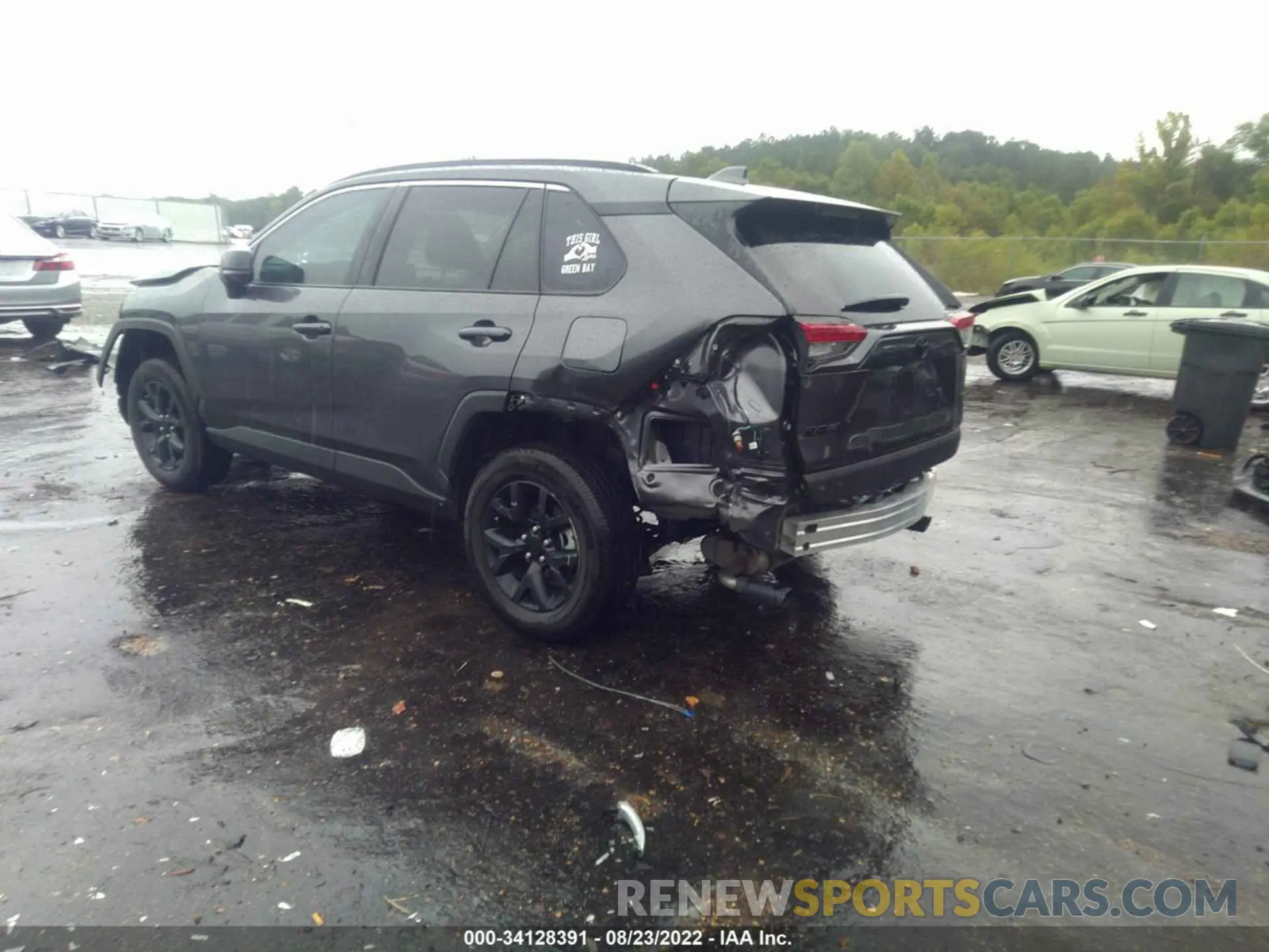 3 fotografías del automóvil dañado 2T3H1RFV1MC157143 TOYOTA RAV4 2021