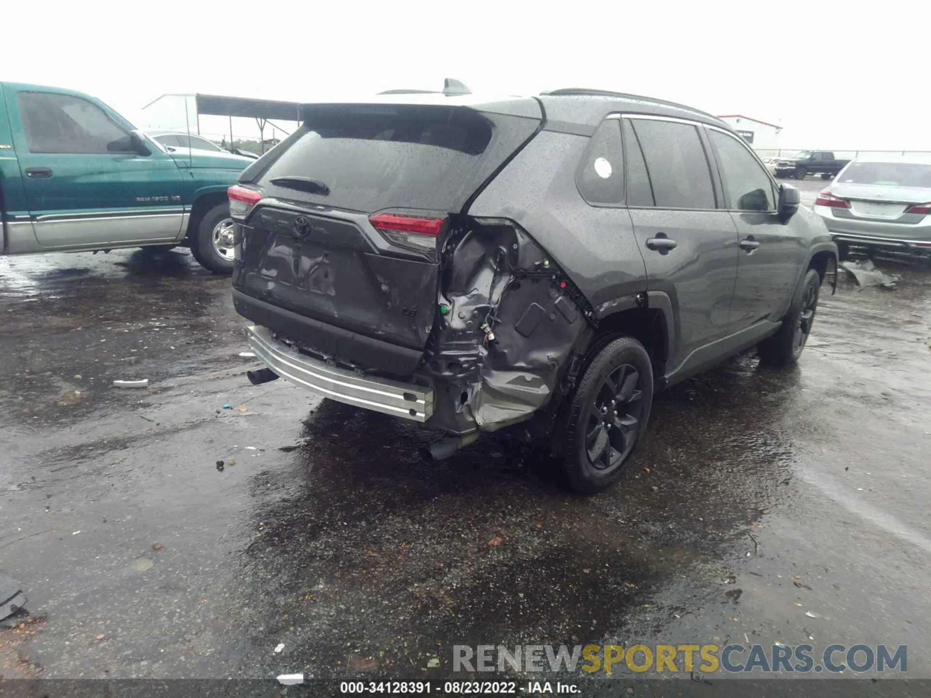 4 fotografías del automóvil dañado 2T3H1RFV1MC157143 TOYOTA RAV4 2021