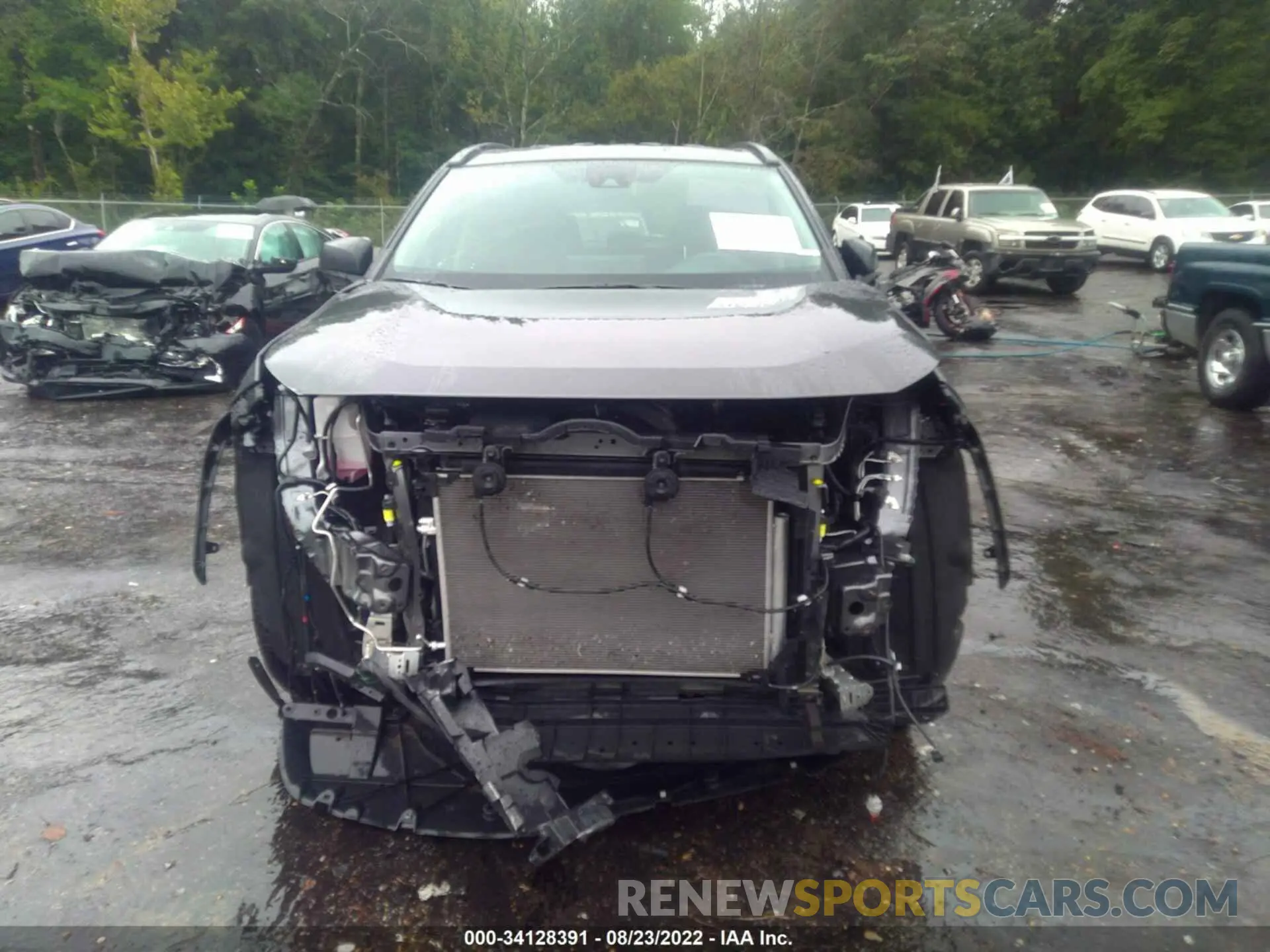 6 fotografías del automóvil dañado 2T3H1RFV1MC157143 TOYOTA RAV4 2021