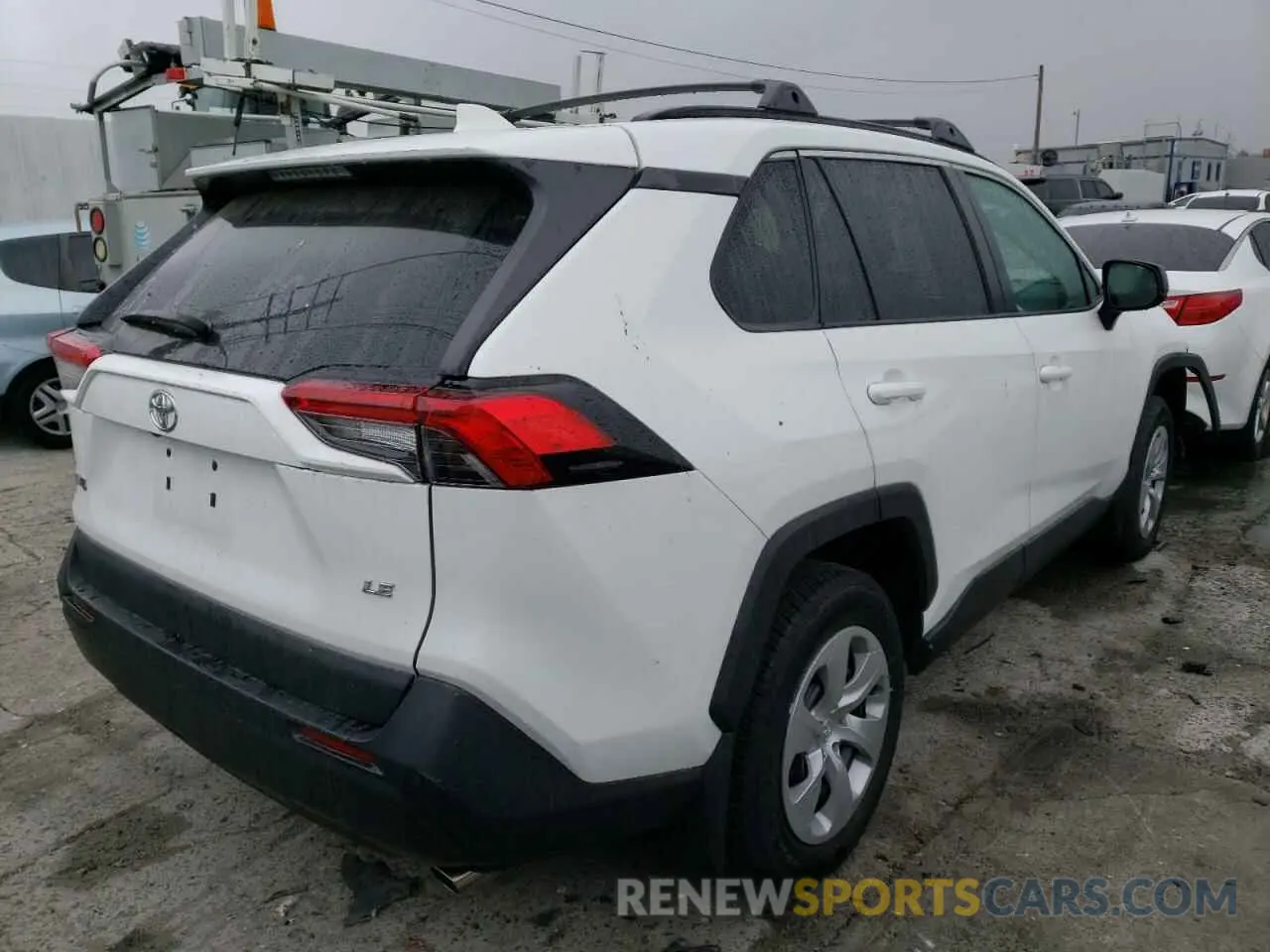 4 fotografías del automóvil dañado 2T3H1RFV1MW104537 TOYOTA RAV4 2021