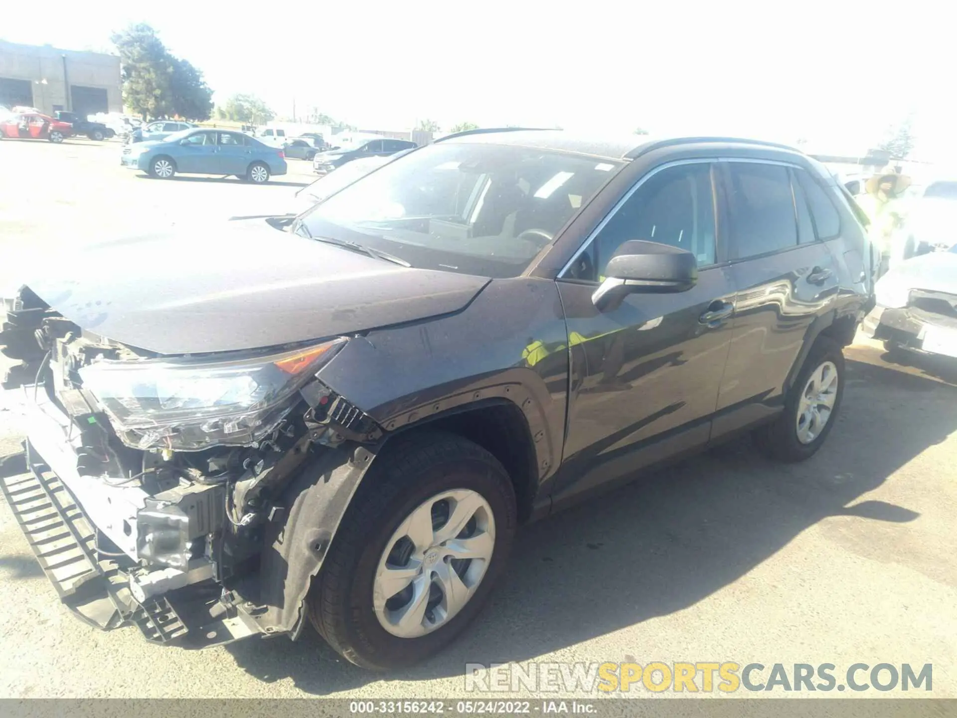 4 fotografías del automóvil dañado 2T3H1RFV1MW122293 TOYOTA RAV4 2021