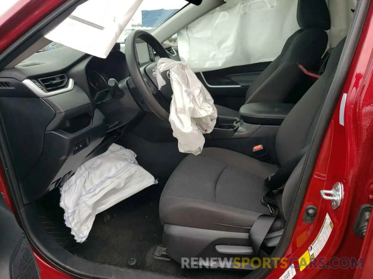 7 fotografías del automóvil dañado 2T3H1RFV1MW130569 TOYOTA RAV4 2021