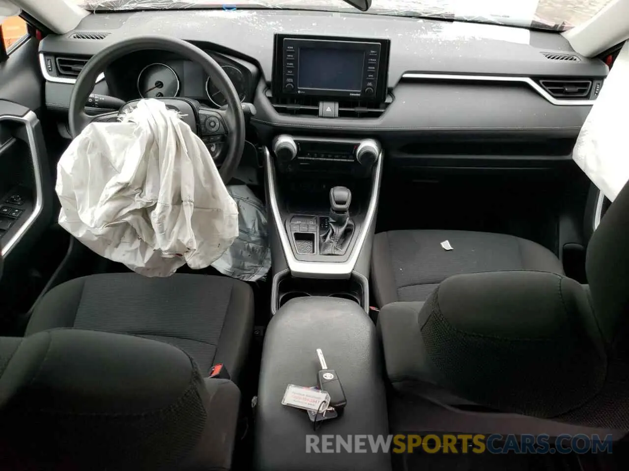8 fotografías del automóvil dañado 2T3H1RFV1MW130569 TOYOTA RAV4 2021