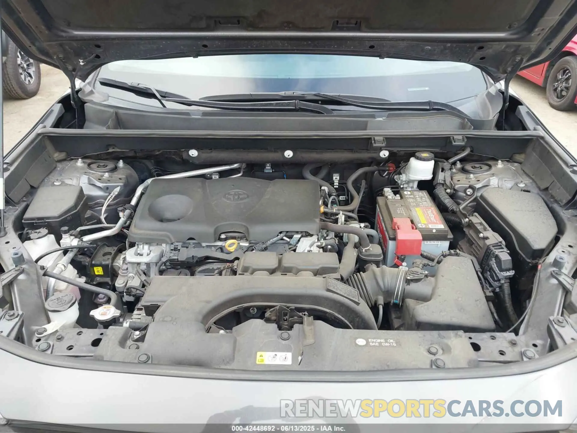 10 fotografías del automóvil dañado 2T3H1RFV1MW150613 TOYOTA RAV4 2021