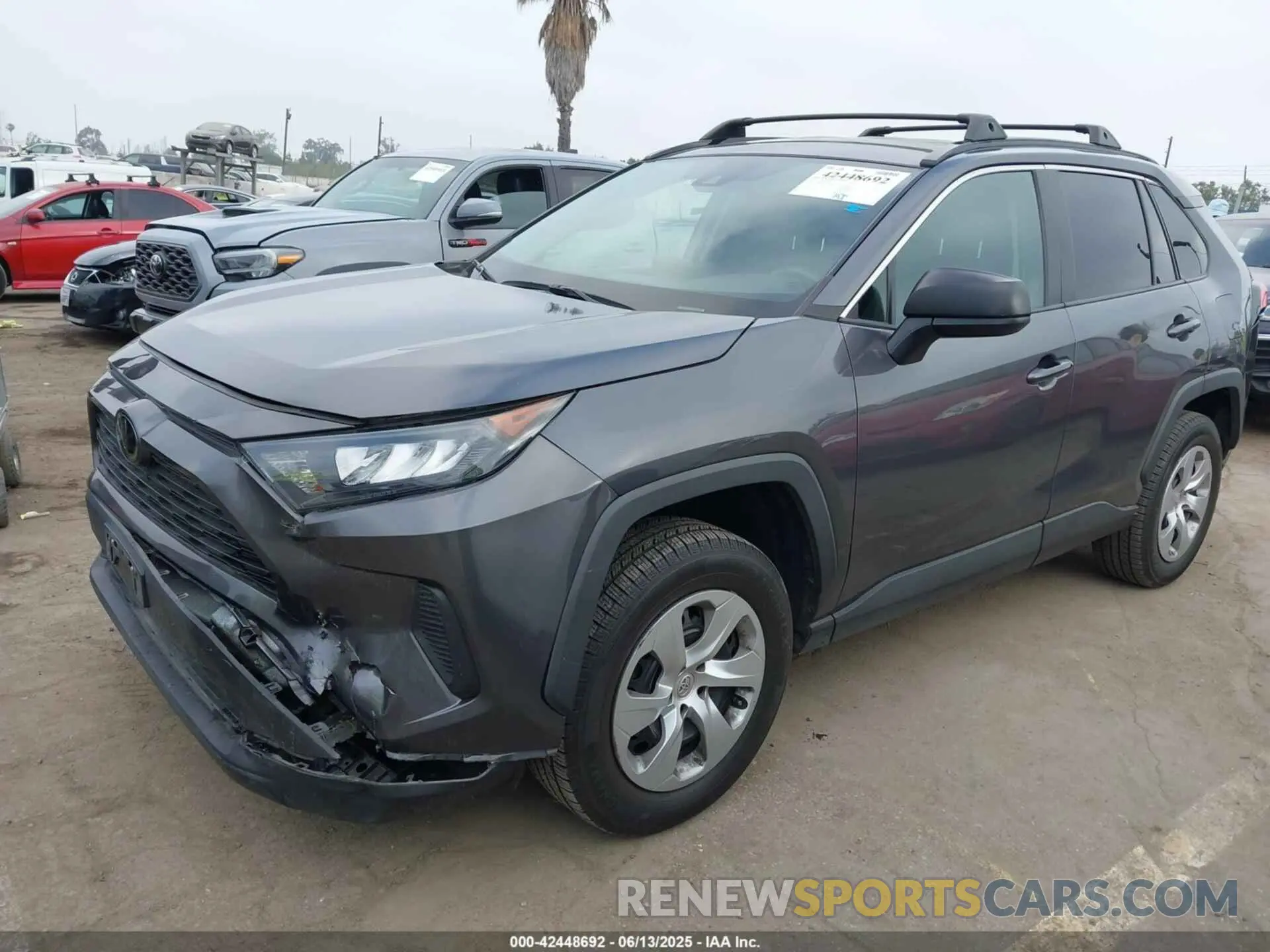 2 fotografías del automóvil dañado 2T3H1RFV1MW150613 TOYOTA RAV4 2021