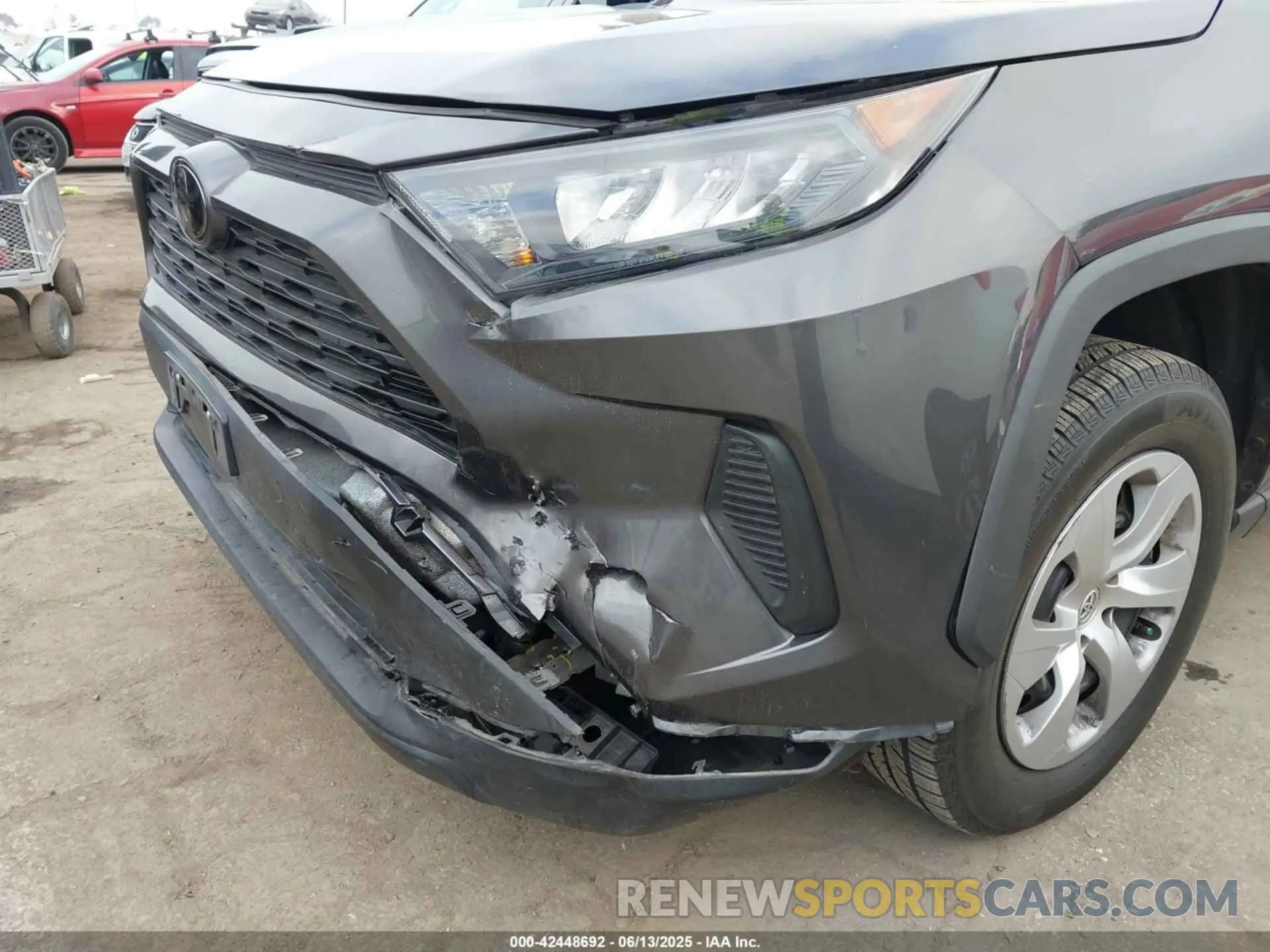 6 fotografías del automóvil dañado 2T3H1RFV1MW150613 TOYOTA RAV4 2021