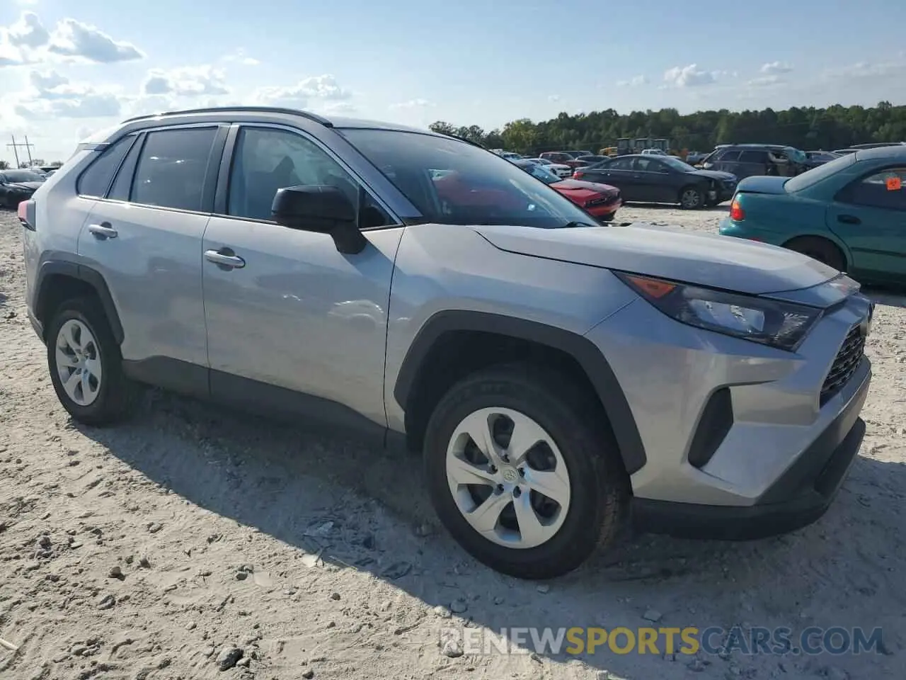 4 fotografías del automóvil dañado 2T3H1RFV1MW150630 TOYOTA RAV4 2021