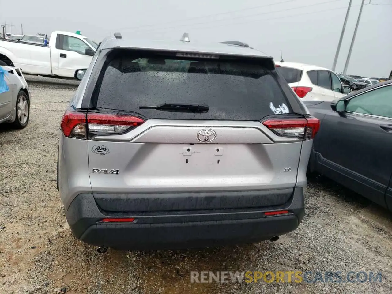 6 fotografías del automóvil dañado 2T3H1RFV1MW150630 TOYOTA RAV4 2021