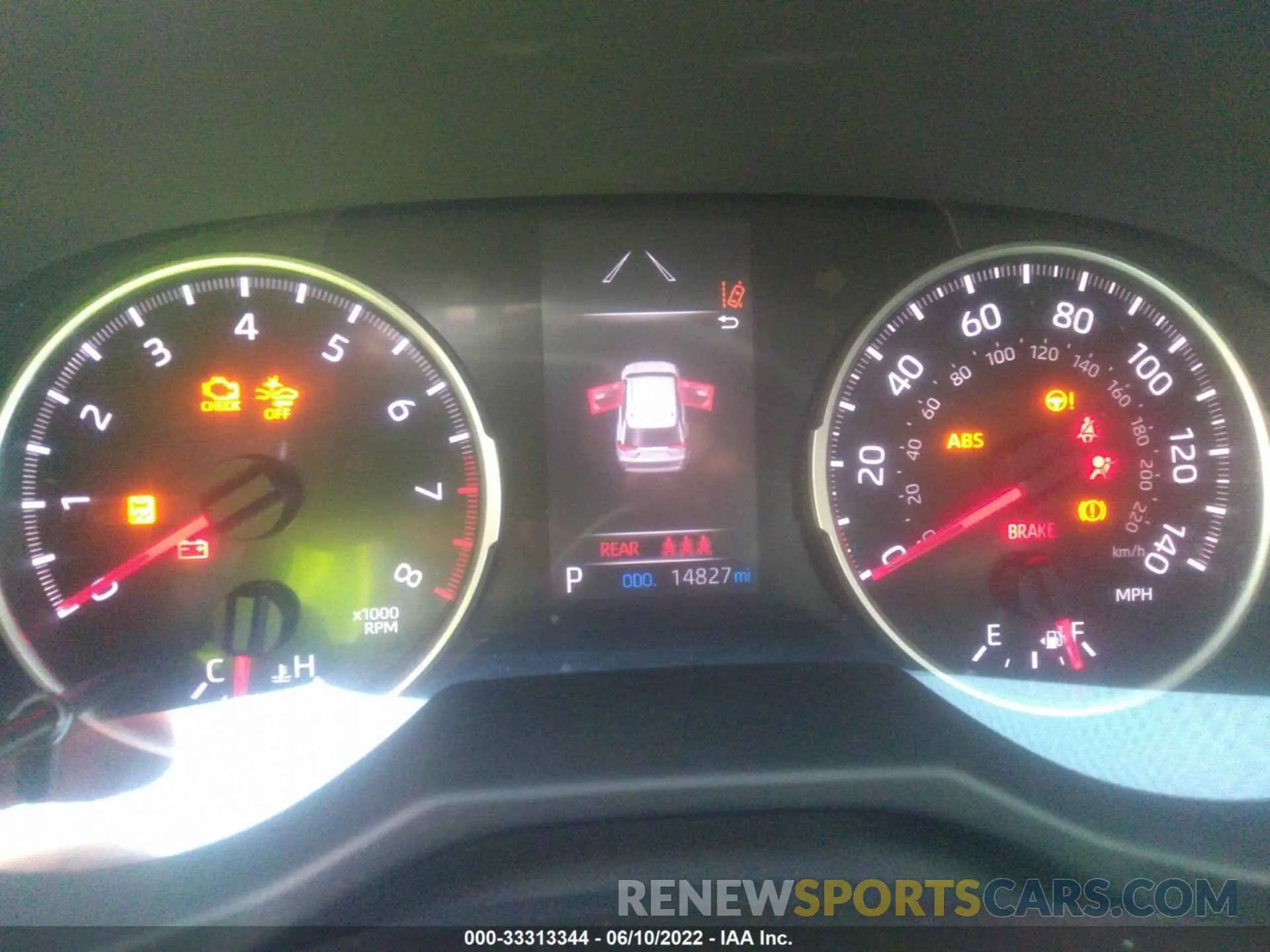 7 fotografías del automóvil dañado 2T3H1RFV2MC094215 TOYOTA RAV4 2021