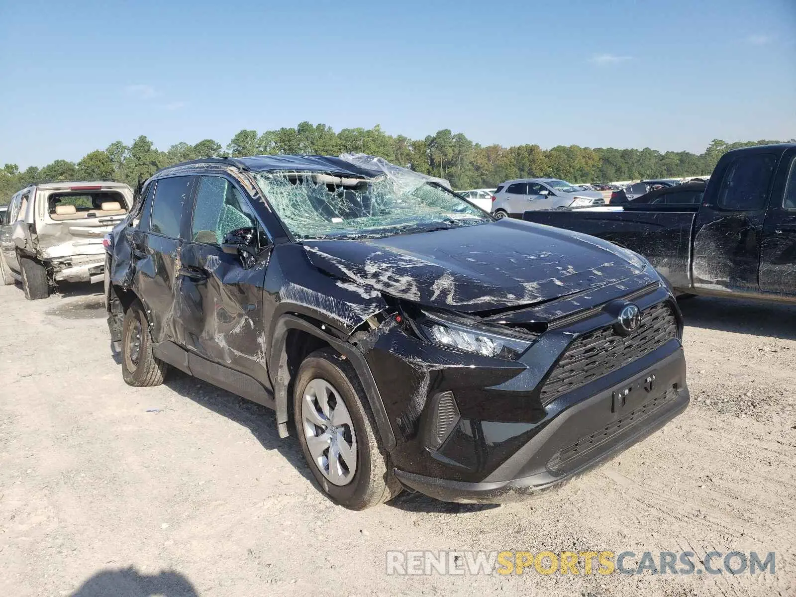 1 fotografías del automóvil dañado 2T3H1RFV2MC105665 TOYOTA RAV4 2021