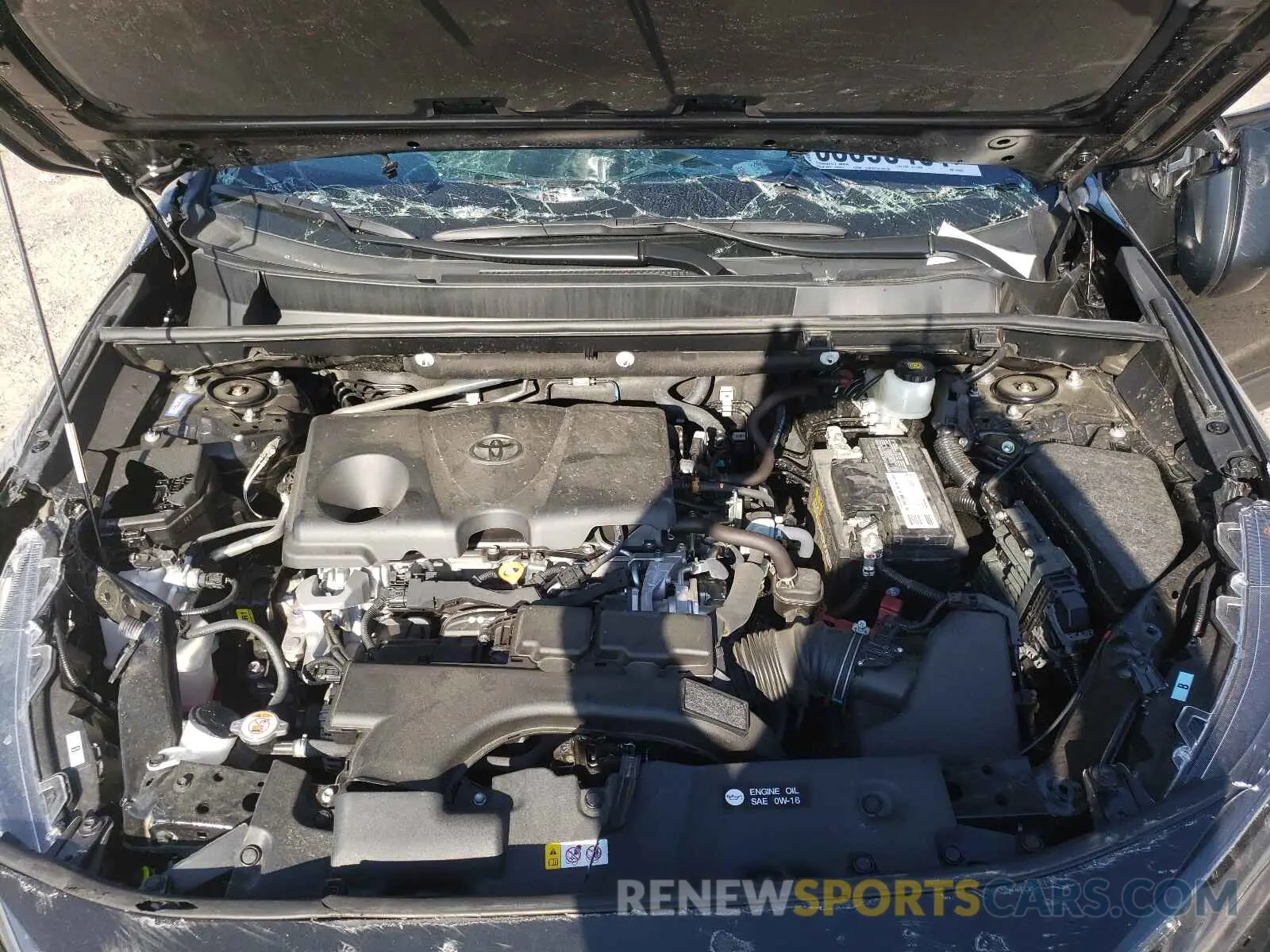 7 fotografías del automóvil dañado 2T3H1RFV2MC105665 TOYOTA RAV4 2021