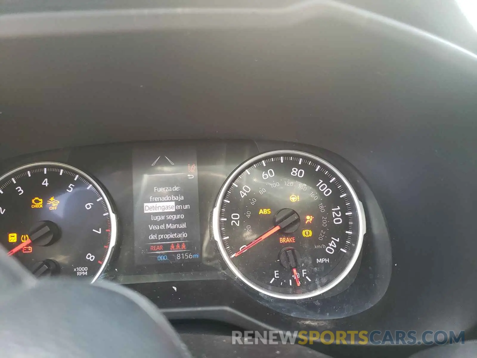 8 fotografías del automóvil dañado 2T3H1RFV2MC105665 TOYOTA RAV4 2021