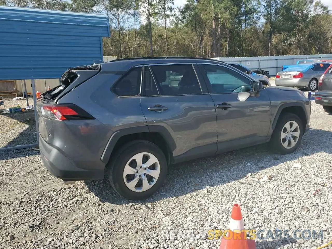 3 fotografías del automóvil dañado 2T3H1RFV2MC119100 TOYOTA RAV4 2021