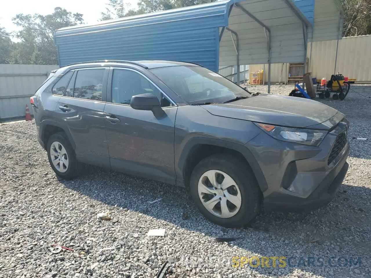4 fotografías del automóvil dañado 2T3H1RFV2MC119100 TOYOTA RAV4 2021