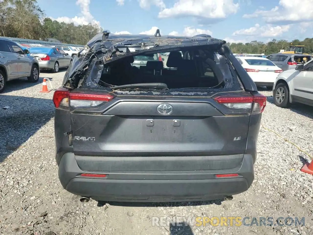 6 fotografías del automóvil dañado 2T3H1RFV2MC119100 TOYOTA RAV4 2021
