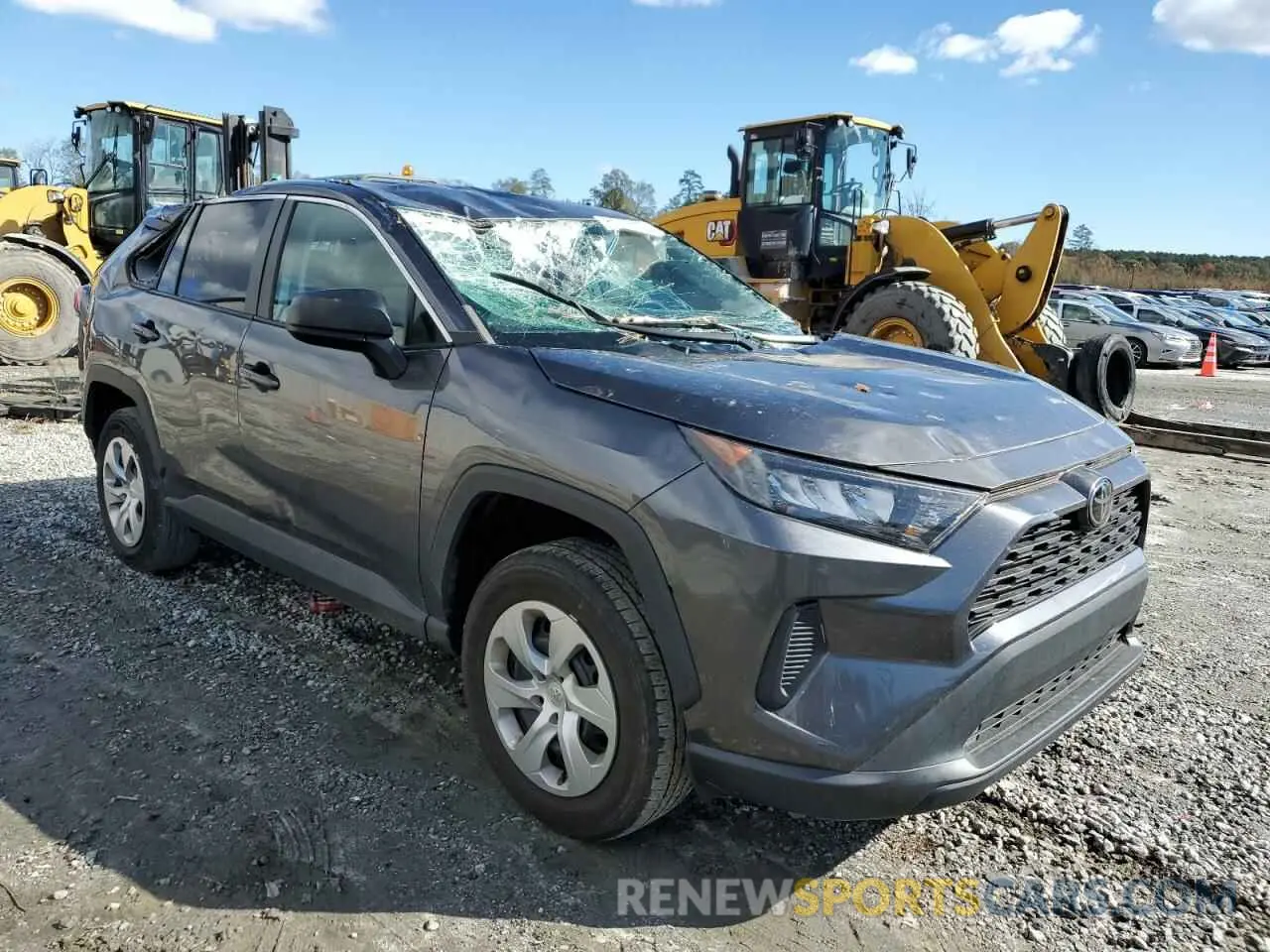 4 fotografías del automóvil dañado 2T3H1RFV2MC132932 TOYOTA RAV4 2021