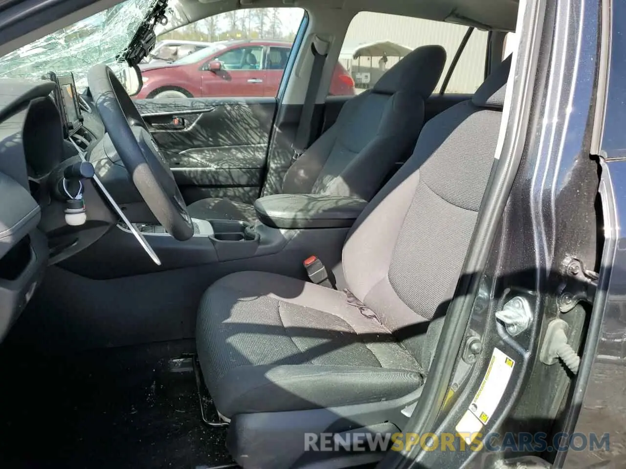 7 fotografías del automóvil dañado 2T3H1RFV2MC132932 TOYOTA RAV4 2021