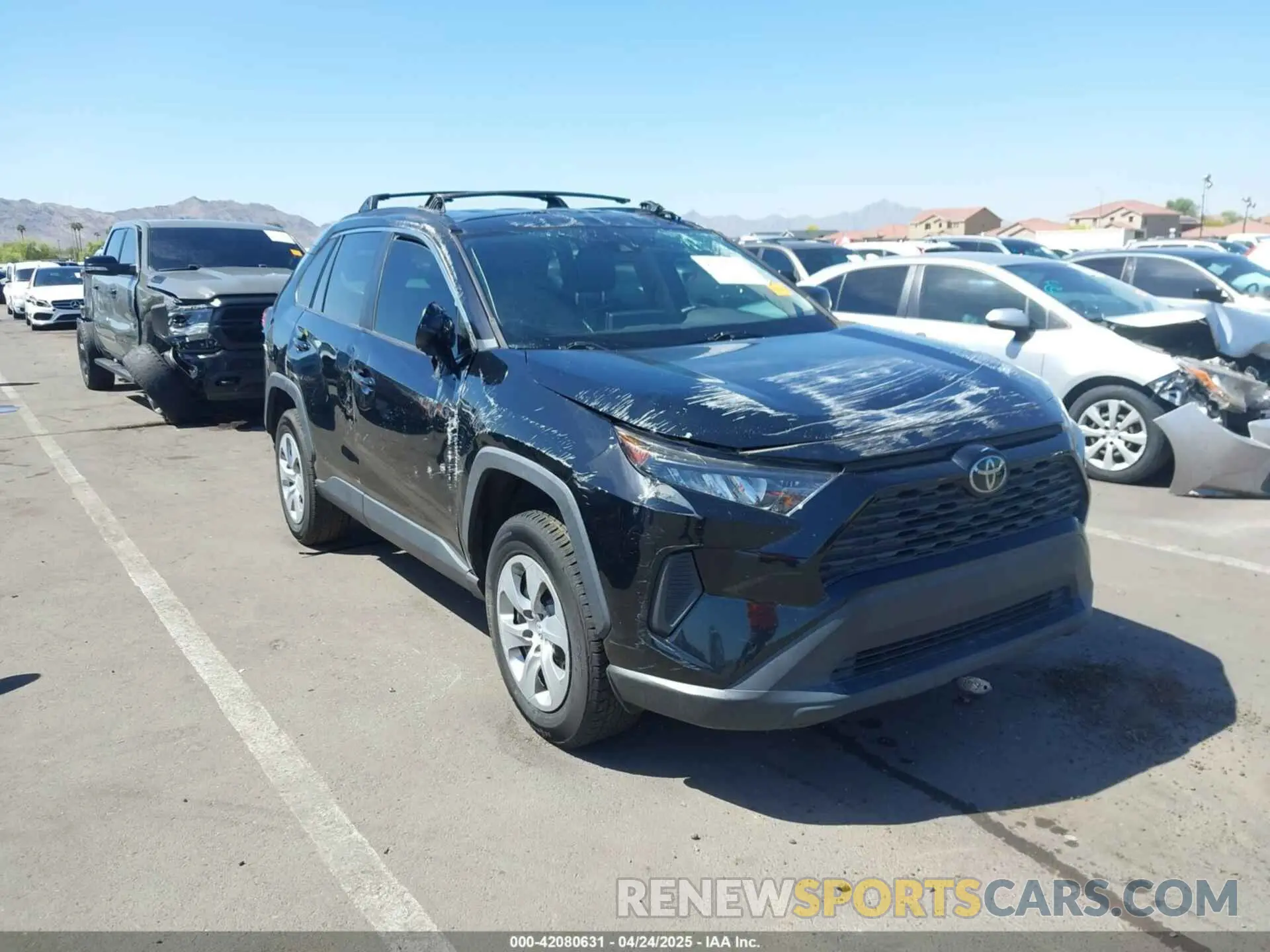 1 fotografías del automóvil dañado 2T3H1RFV2MC134521 TOYOTA RAV4 2021