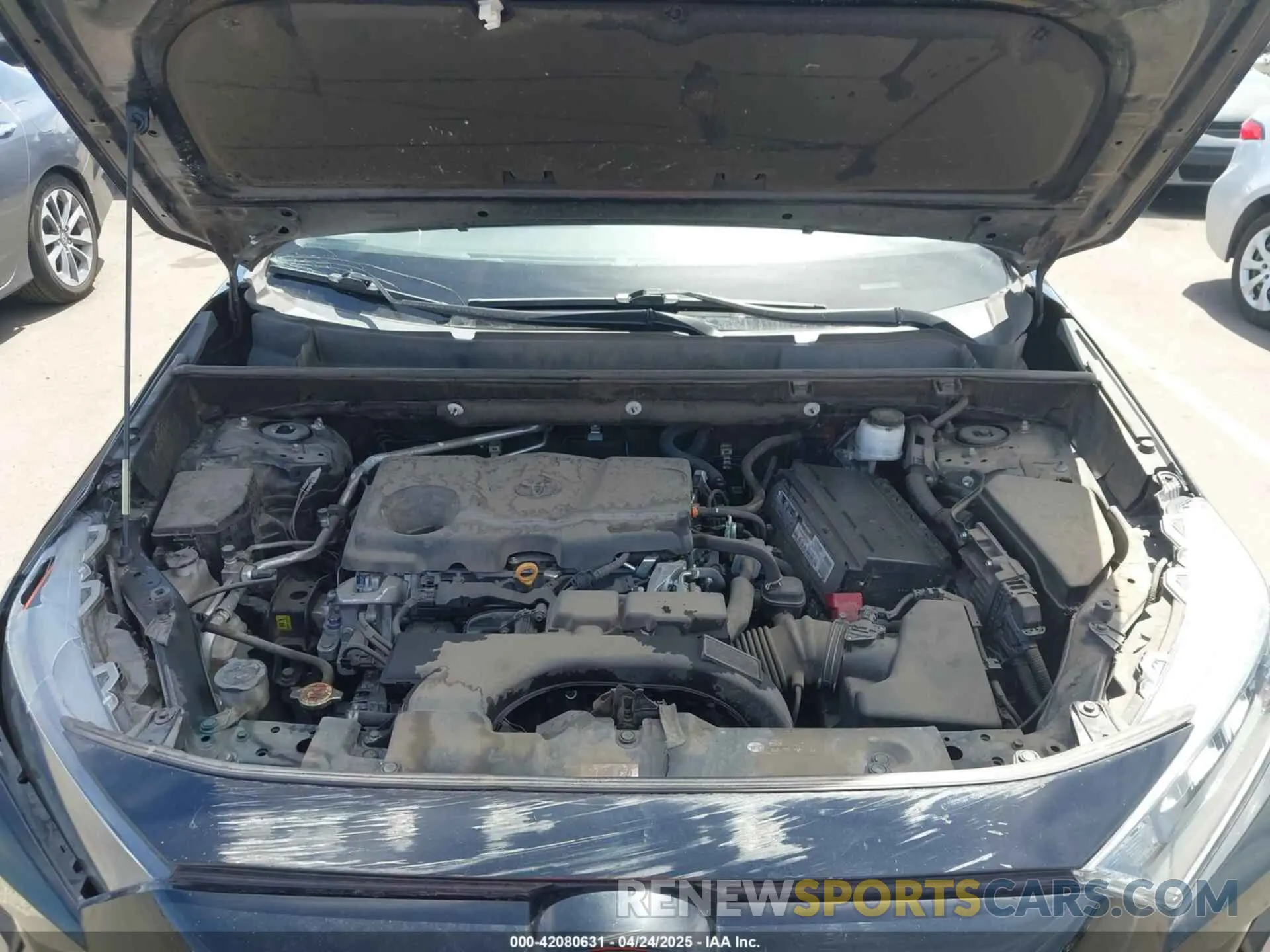 10 fotografías del automóvil dañado 2T3H1RFV2MC134521 TOYOTA RAV4 2021