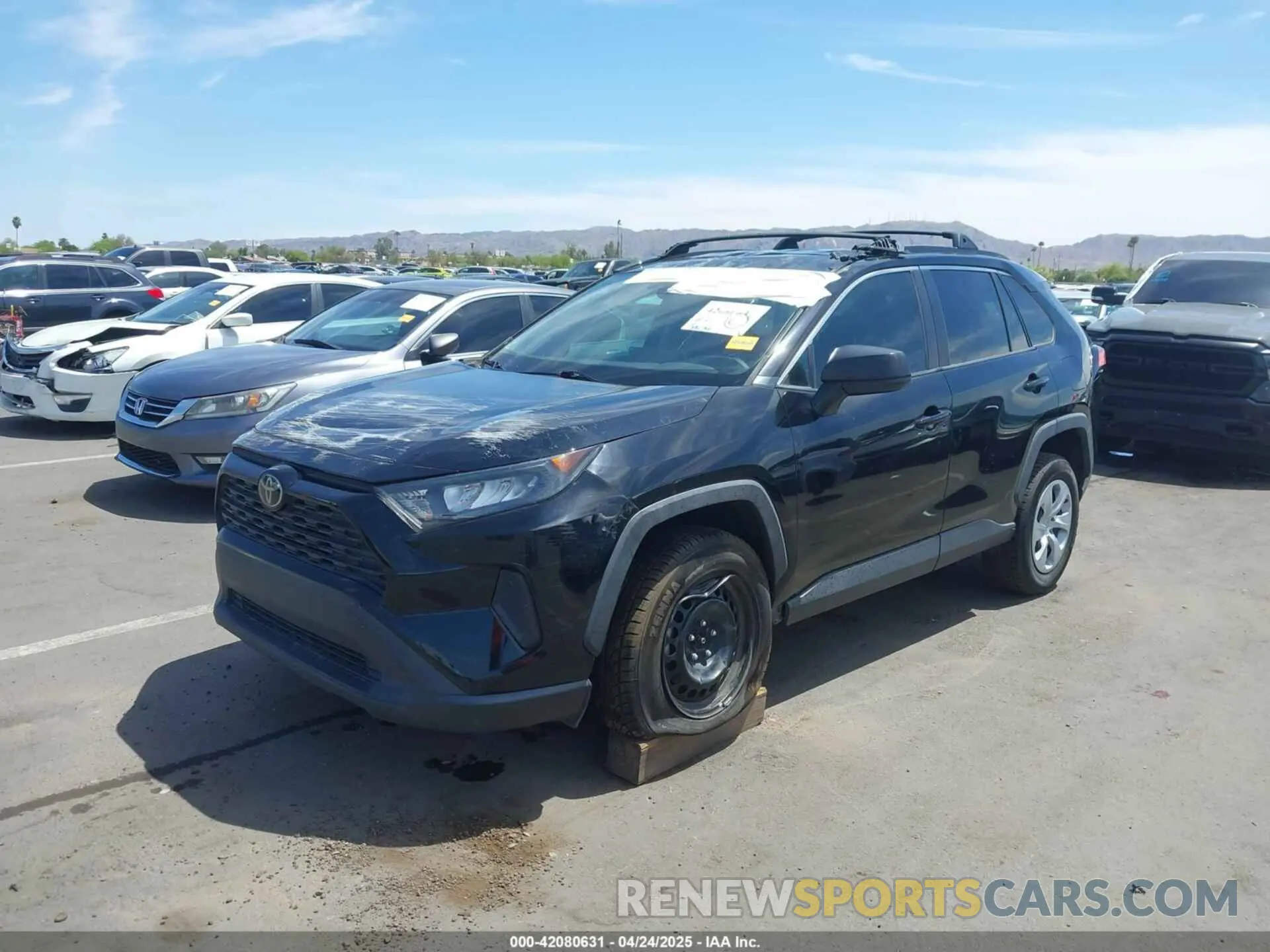 2 fotografías del automóvil dañado 2T3H1RFV2MC134521 TOYOTA RAV4 2021