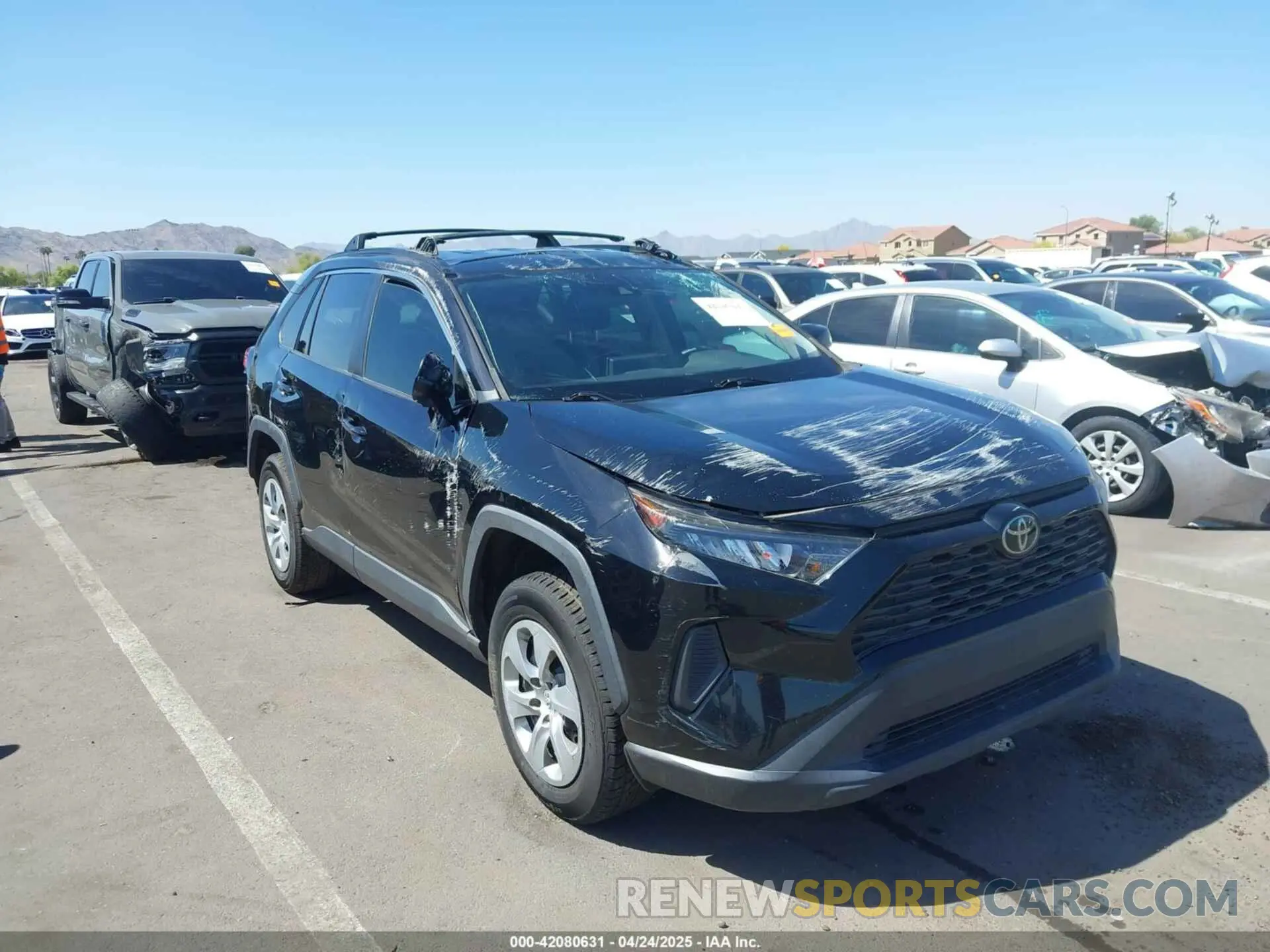 6 fotografías del automóvil dañado 2T3H1RFV2MC134521 TOYOTA RAV4 2021