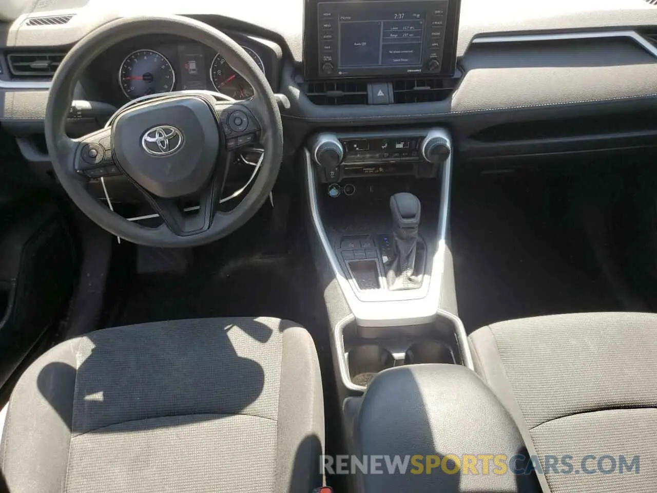 8 fotografías del automóvil dañado 2T3H1RFV2MC147091 TOYOTA RAV4 2021