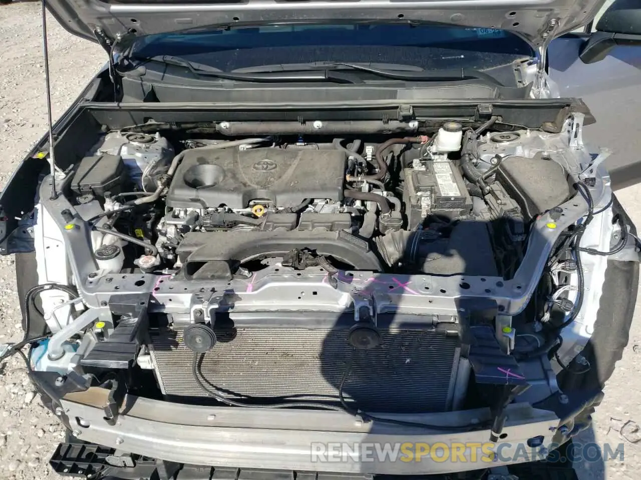 12 fotografías del automóvil dañado 2T3H1RFV2MC150301 TOYOTA RAV4 2021
