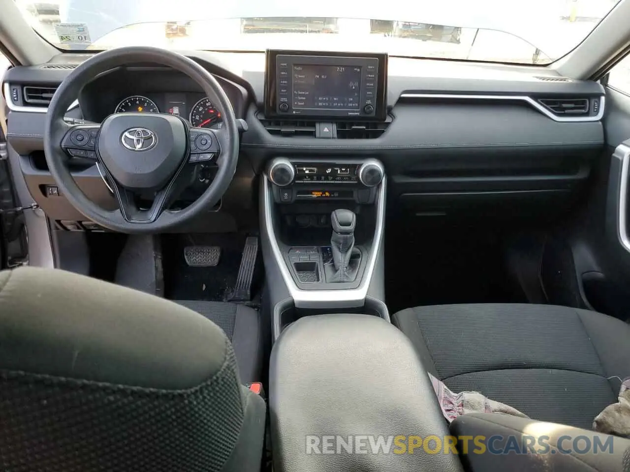 8 fotografías del automóvil dañado 2T3H1RFV2MC162352 TOYOTA RAV4 2021