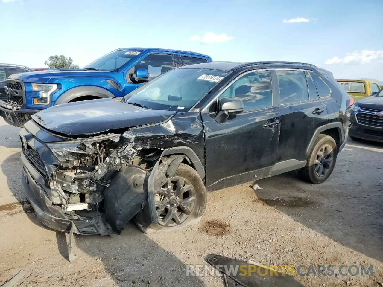 1 fotografías del automóvil dañado 2T3H1RFV2MC166790 TOYOTA RAV4 2021