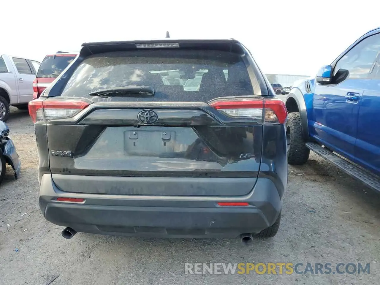 6 fotografías del automóvil dañado 2T3H1RFV2MC166790 TOYOTA RAV4 2021