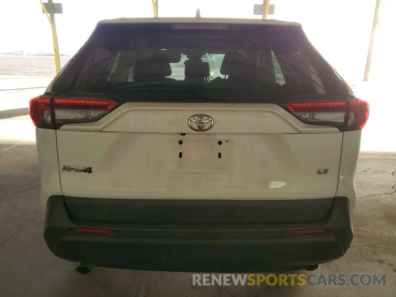 6 fotografías del automóvil dañado 2T3H1RFV2MW130354 TOYOTA RAV4 2021