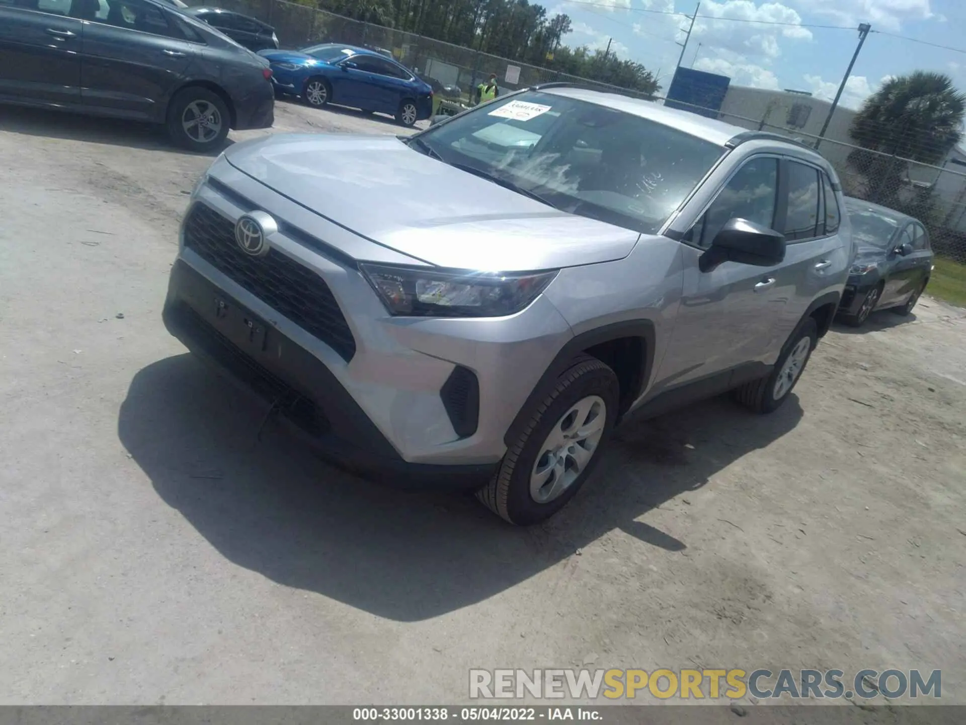 2 fotografías del automóvil dañado 2T3H1RFV2MW154508 TOYOTA RAV4 2021