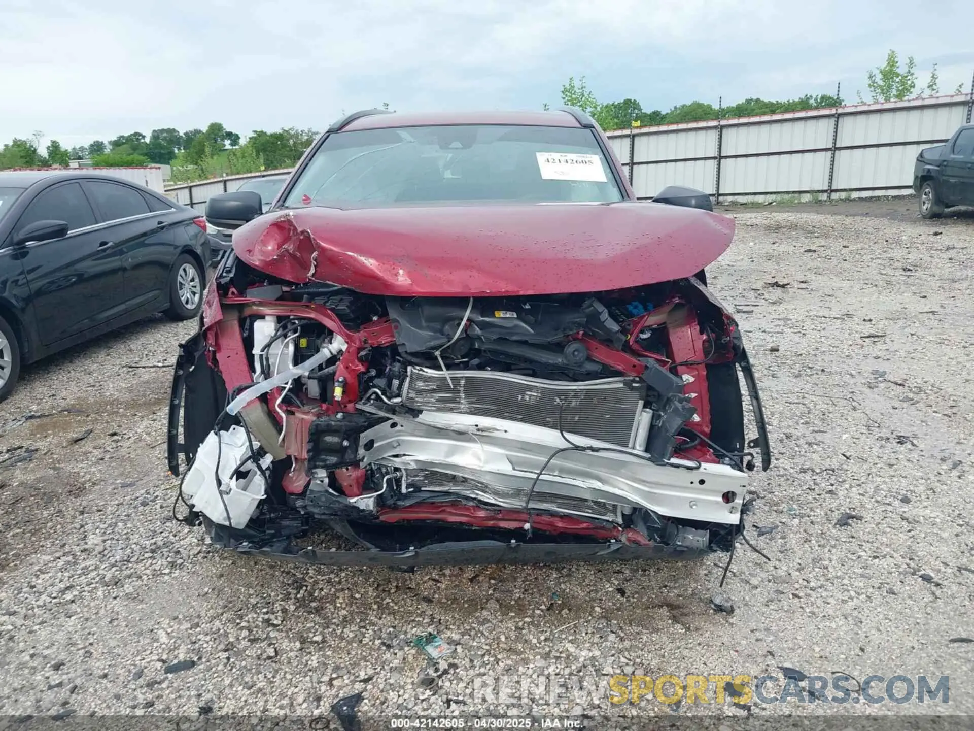 11 fotografías del automóvil dañado 2T3H1RFV2MW178873 TOYOTA RAV4 2021