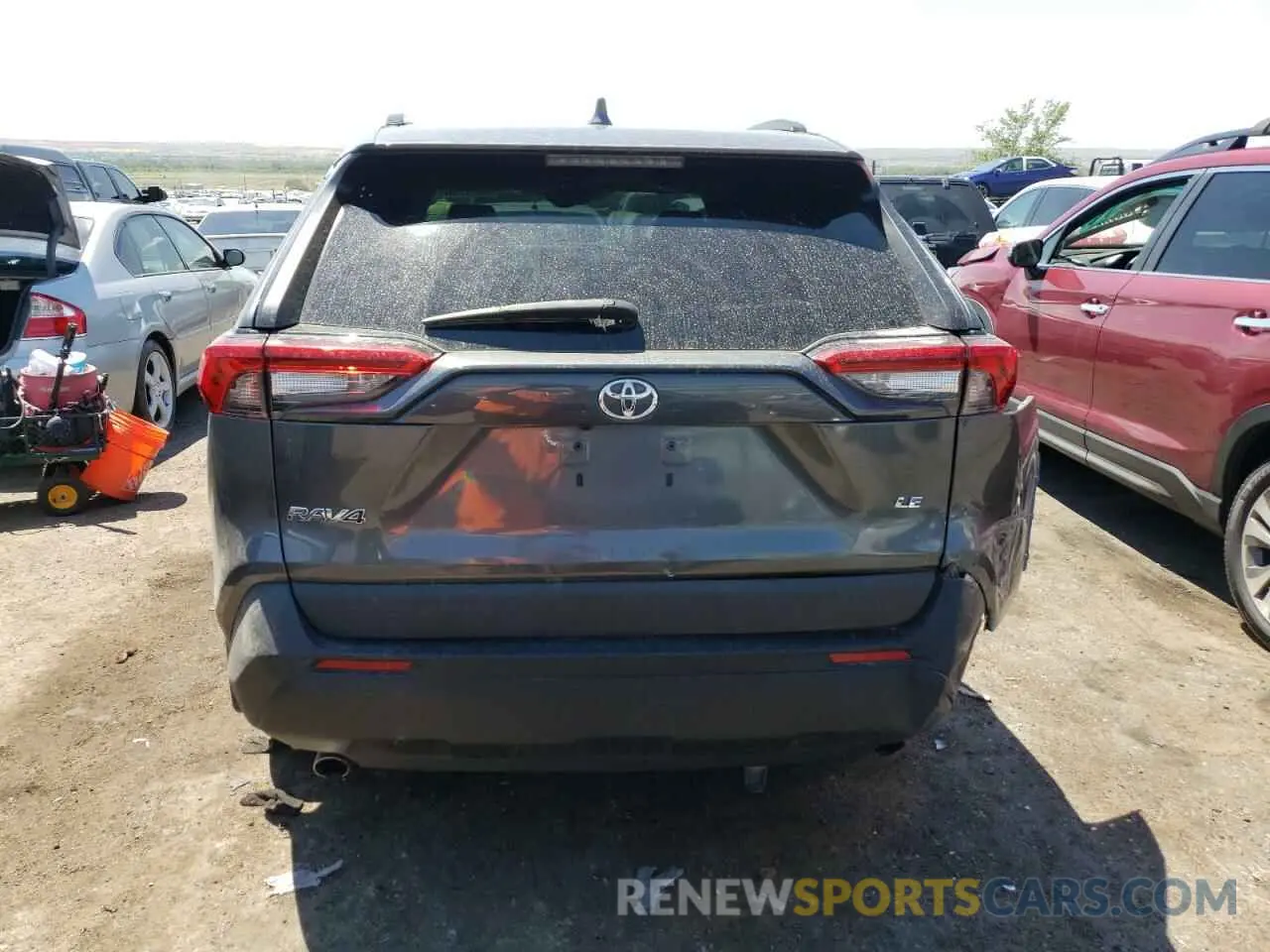 6 fotografías del automóvil dañado 2T3H1RFV3MC118862 TOYOTA RAV4 2021