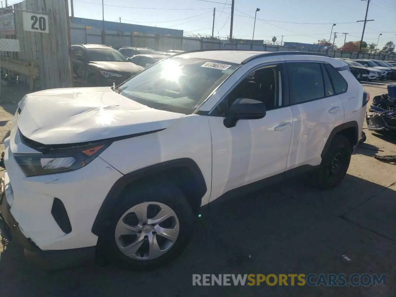 1 fotografías del automóvil dañado 2T3H1RFV3MC120143 TOYOTA RAV4 2021
