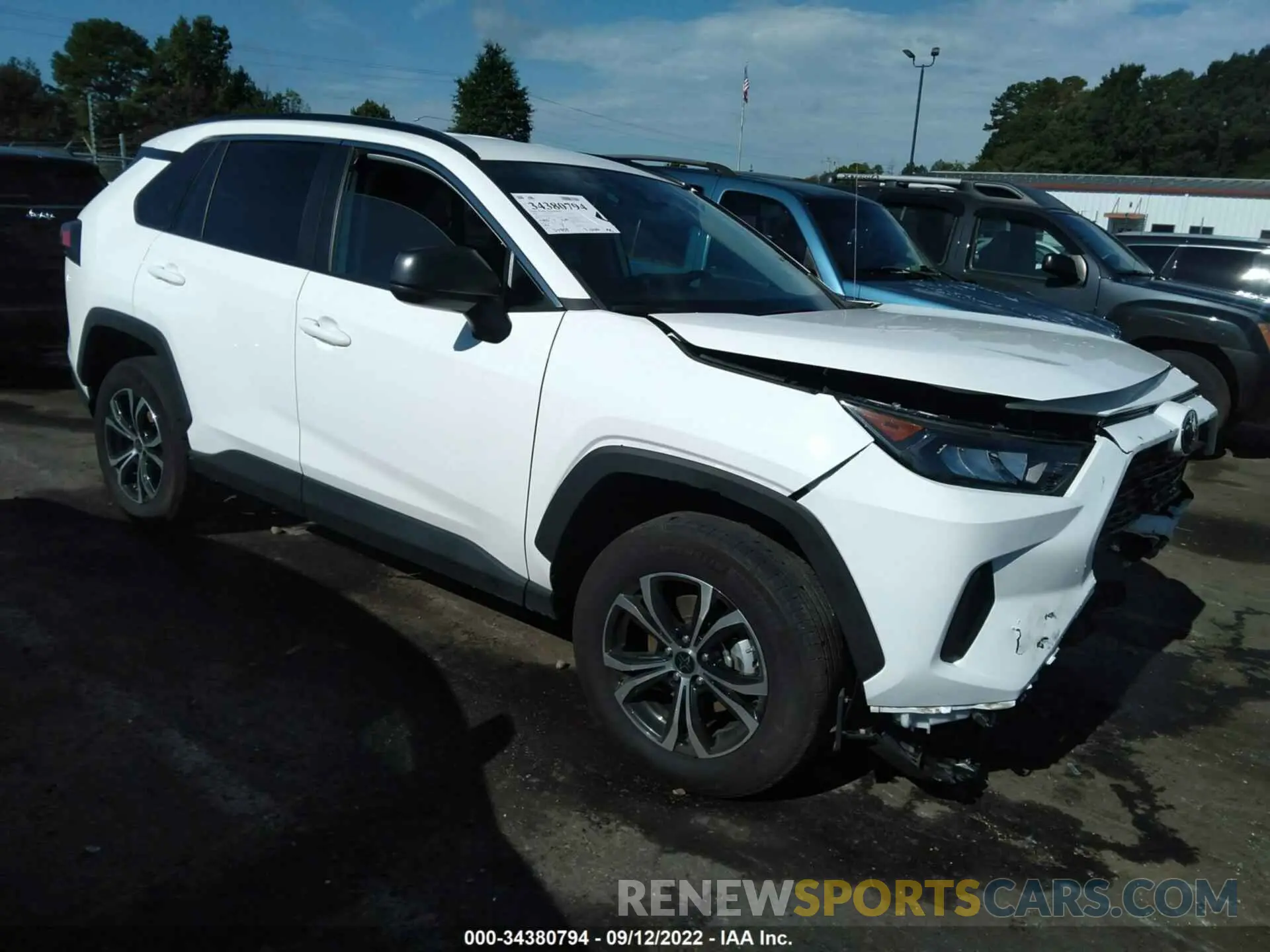 1 fotografías del automóvil dañado 2T3H1RFV3MC125259 TOYOTA RAV4 2021