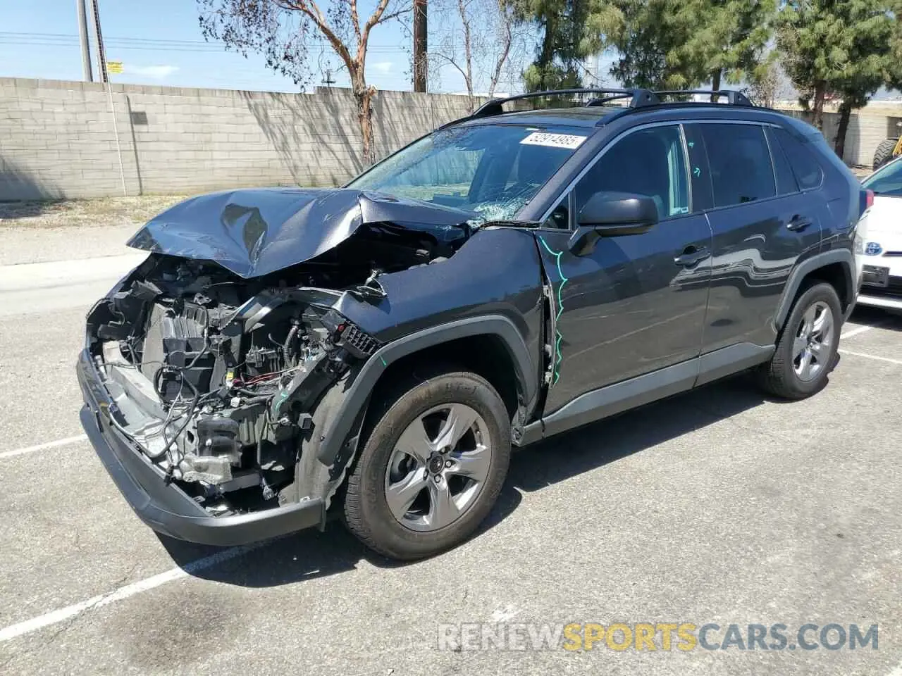 1 fotografías del automóvil dañado 2T3H1RFV3MC165938 TOYOTA RAV4 2021