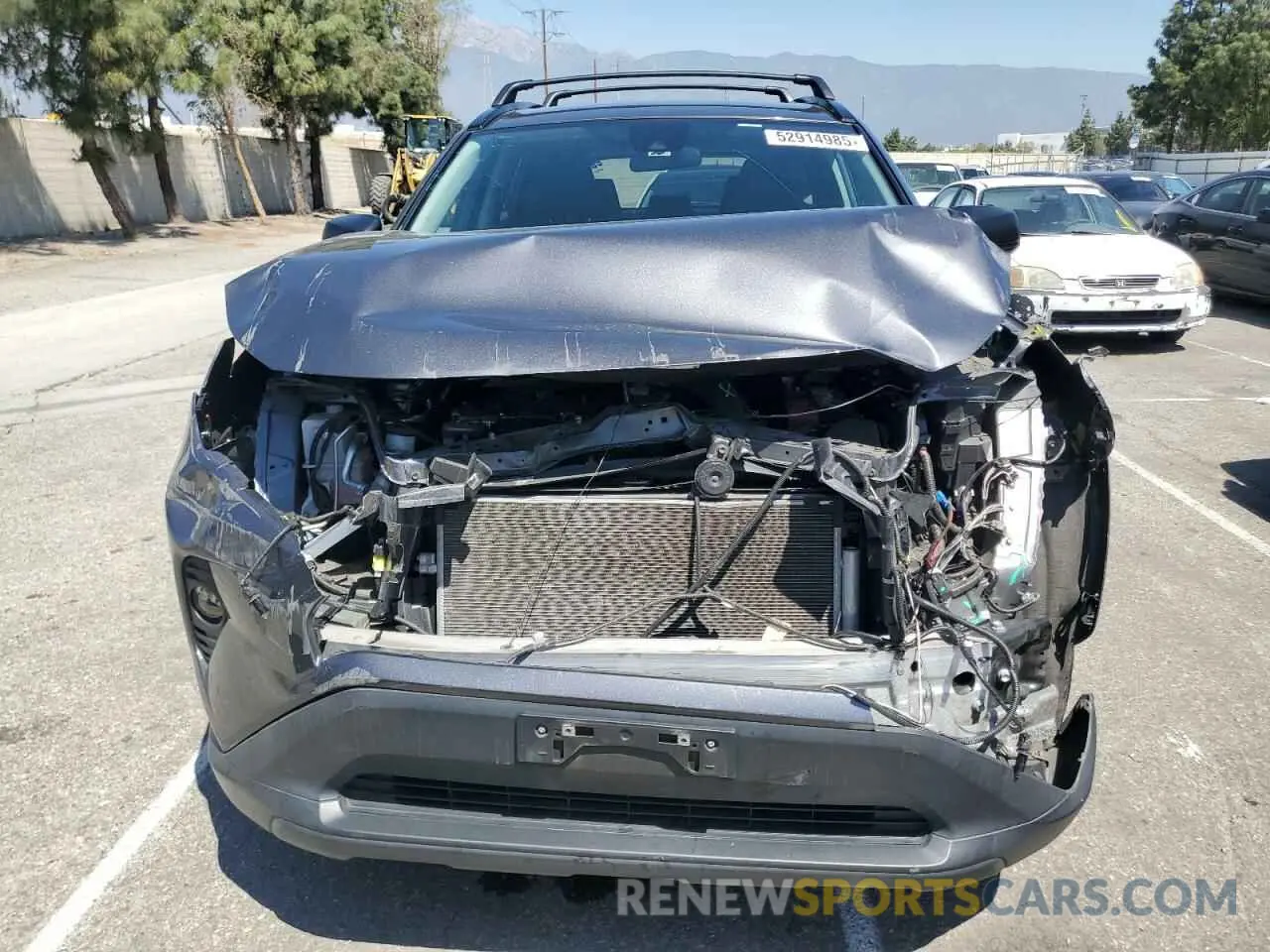 5 fotografías del automóvil dañado 2T3H1RFV3MC165938 TOYOTA RAV4 2021