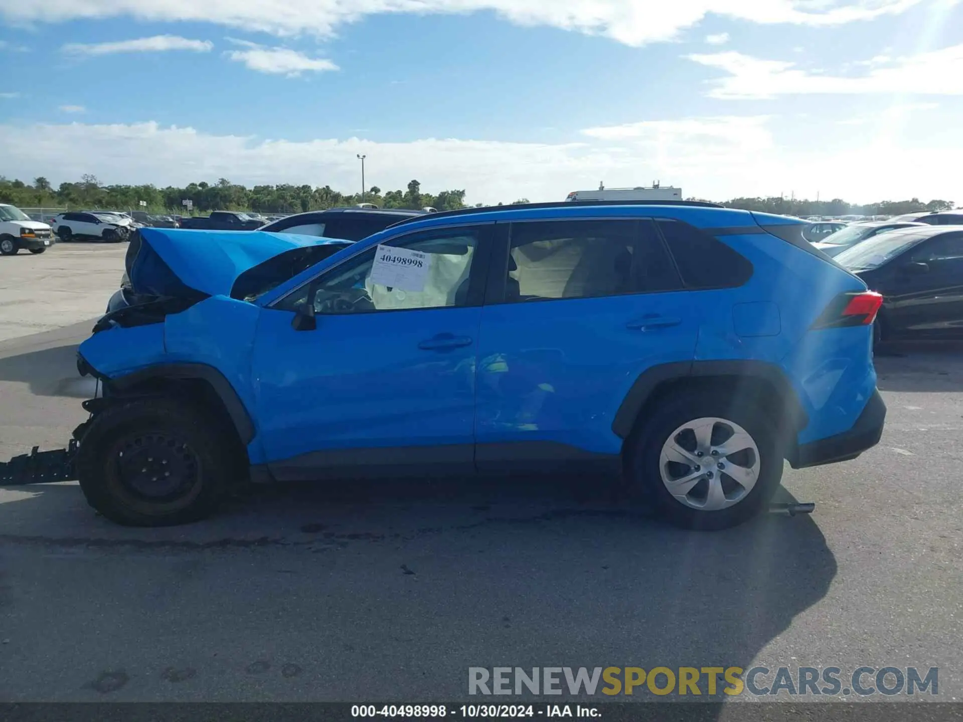 14 fotografías del automóvil dañado 2T3H1RFV3MW131514 TOYOTA RAV4 2021