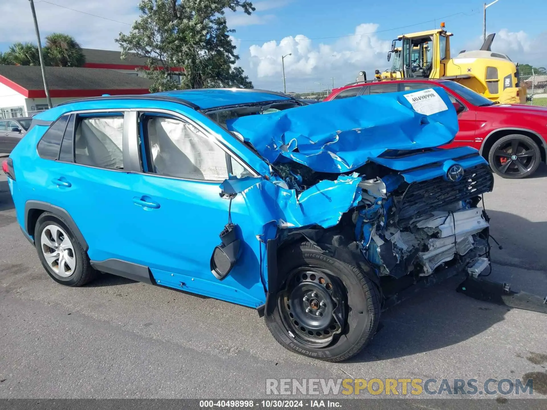 17 fotografías del automóvil dañado 2T3H1RFV3MW131514 TOYOTA RAV4 2021