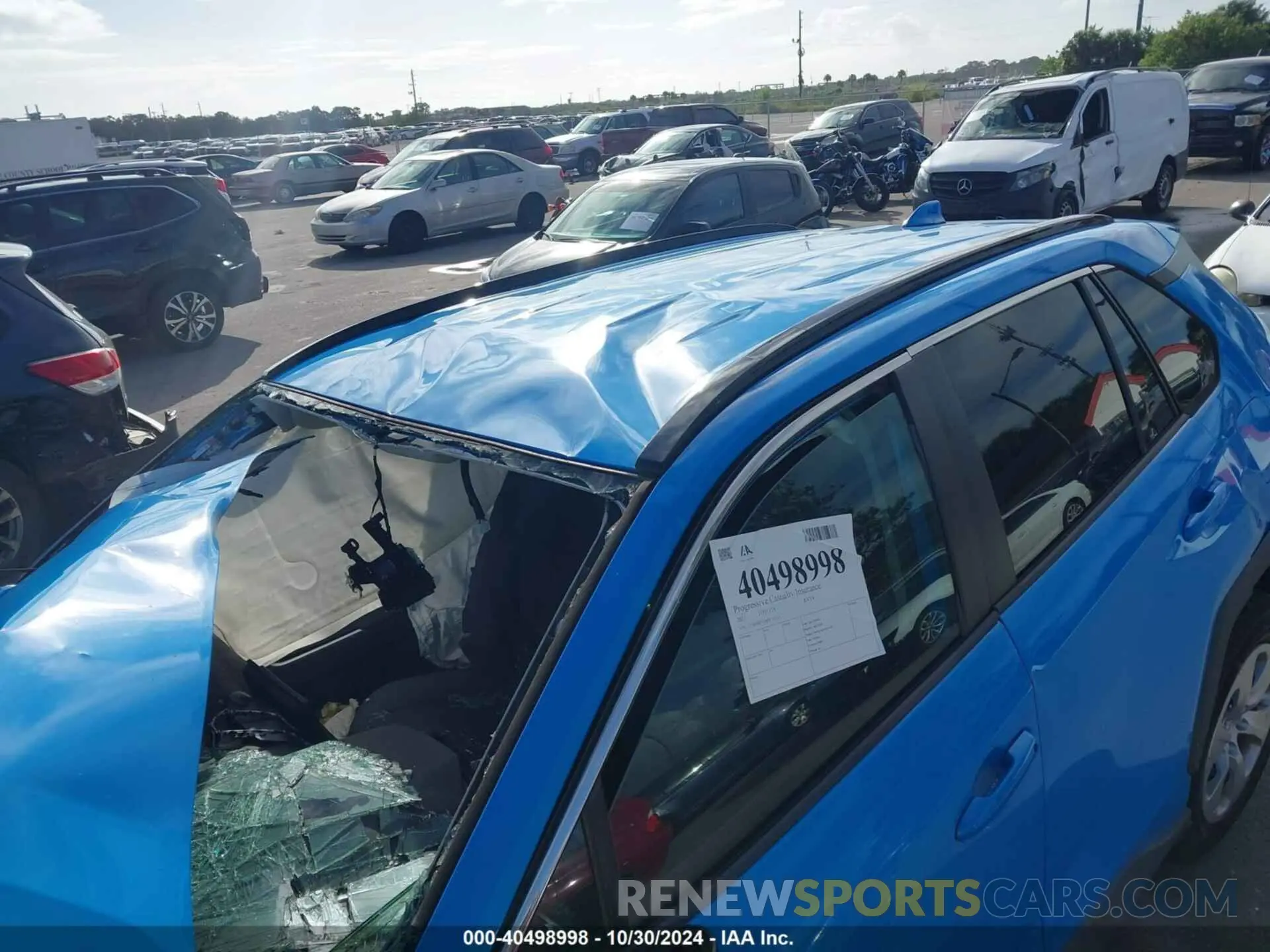19 fotografías del automóvil dañado 2T3H1RFV3MW131514 TOYOTA RAV4 2021