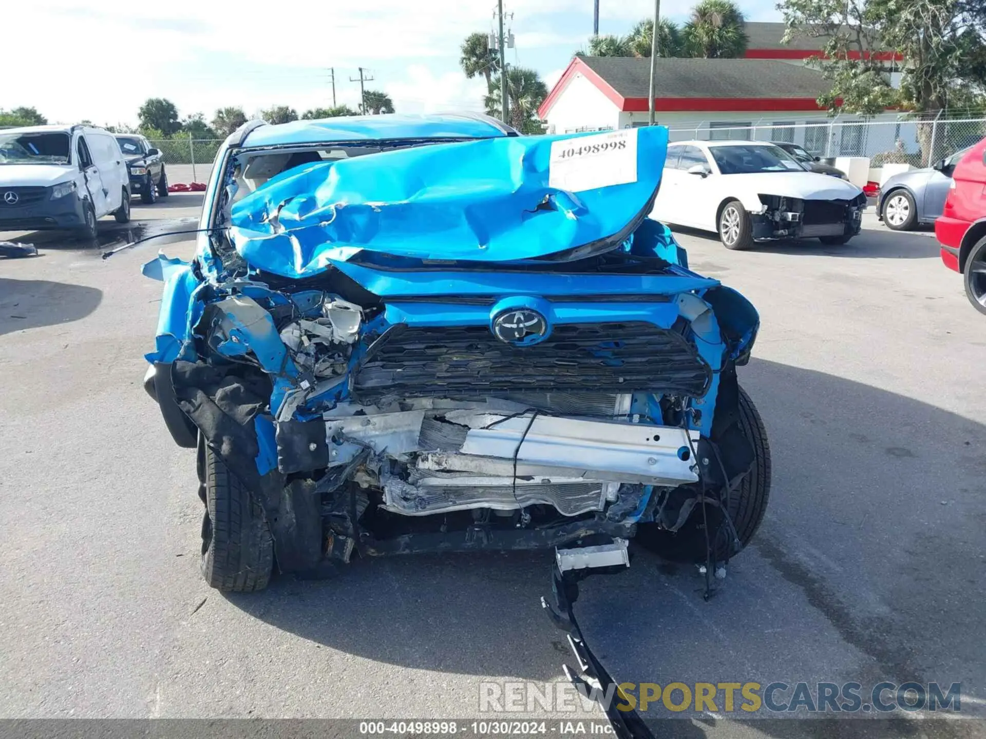 6 fotografías del automóvil dañado 2T3H1RFV3MW131514 TOYOTA RAV4 2021