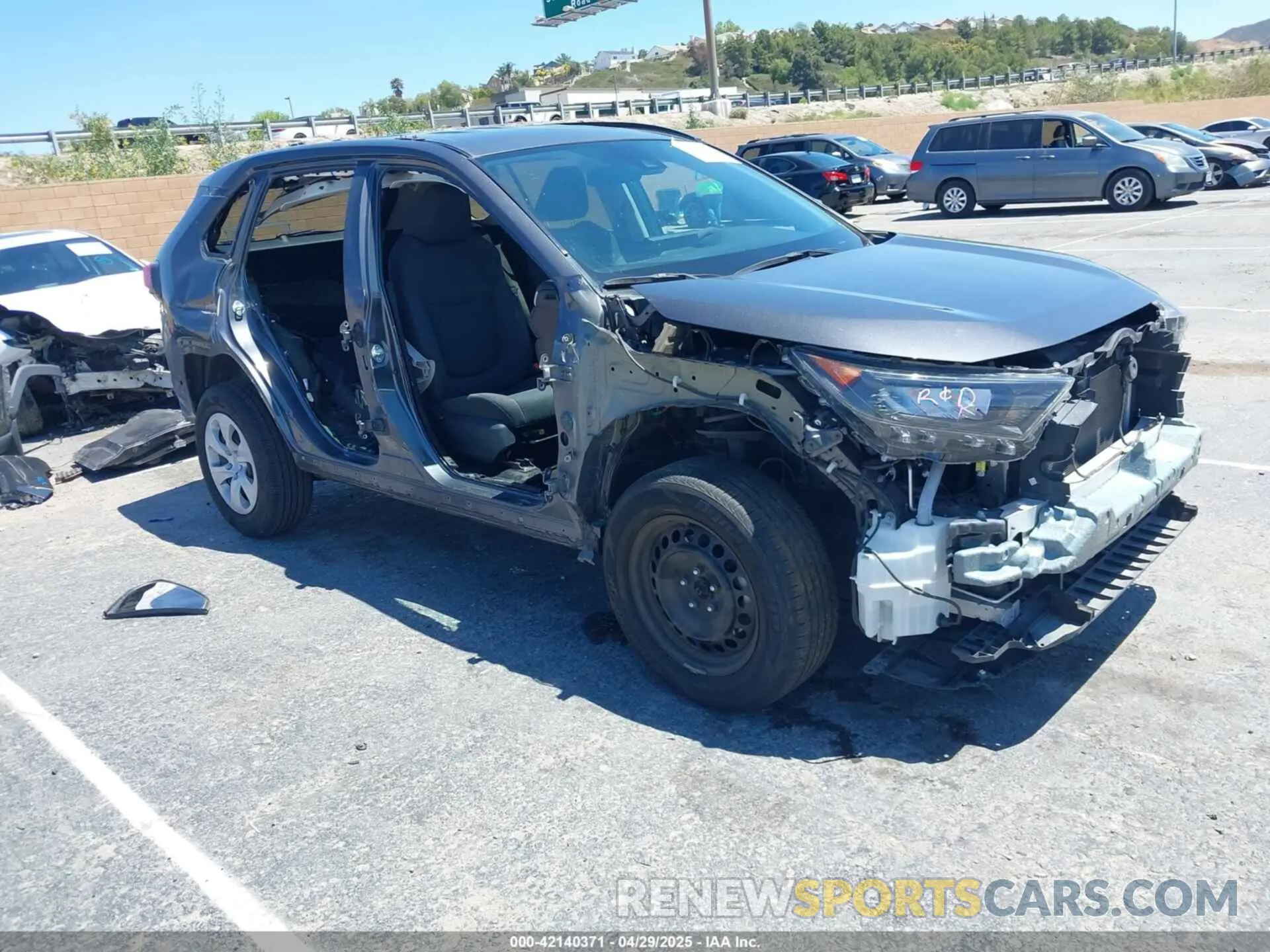 1 fotografías del automóvil dañado 2T3H1RFV3MW133201 TOYOTA RAV4 2021