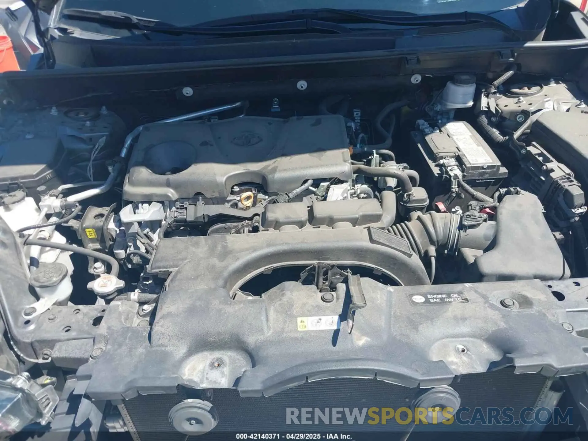 10 fotografías del automóvil dañado 2T3H1RFV3MW133201 TOYOTA RAV4 2021
