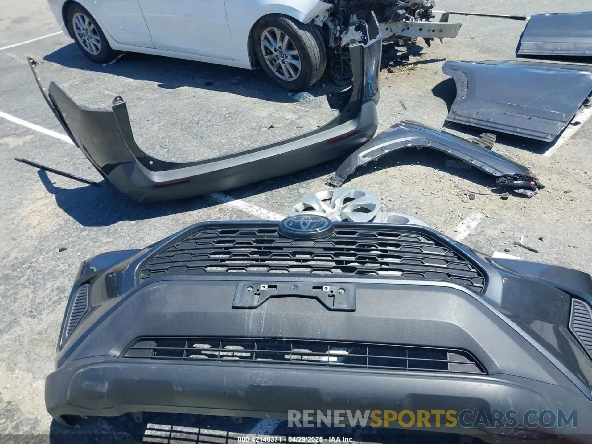 18 fotografías del automóvil dañado 2T3H1RFV3MW133201 TOYOTA RAV4 2021