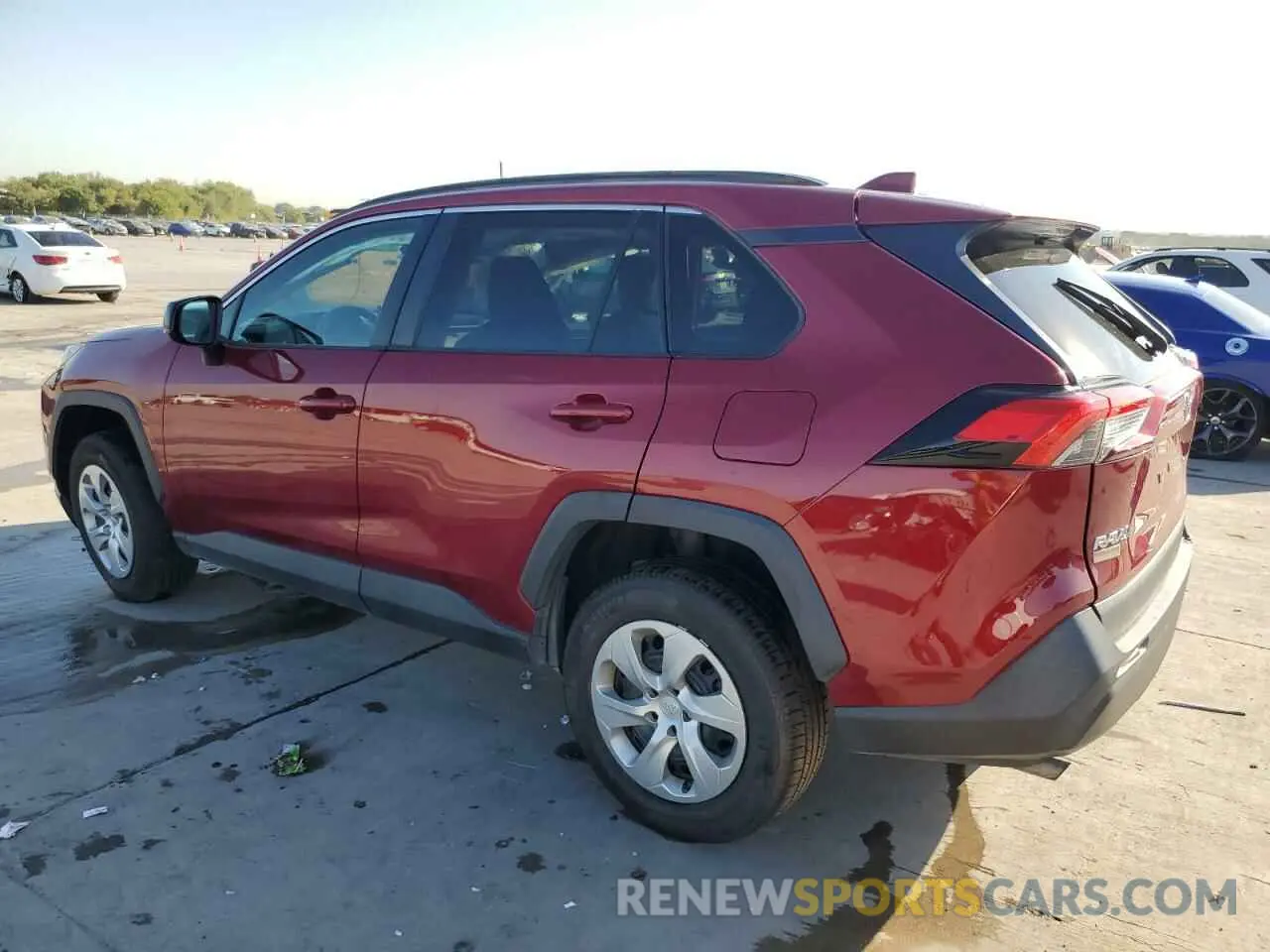2 fotografías del automóvil dañado 2T3H1RFV3MW136549 TOYOTA RAV4 2021