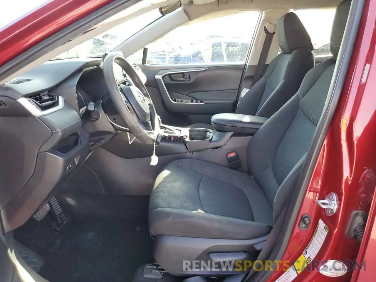 7 fotografías del automóvil dañado 2T3H1RFV3MW136549 TOYOTA RAV4 2021