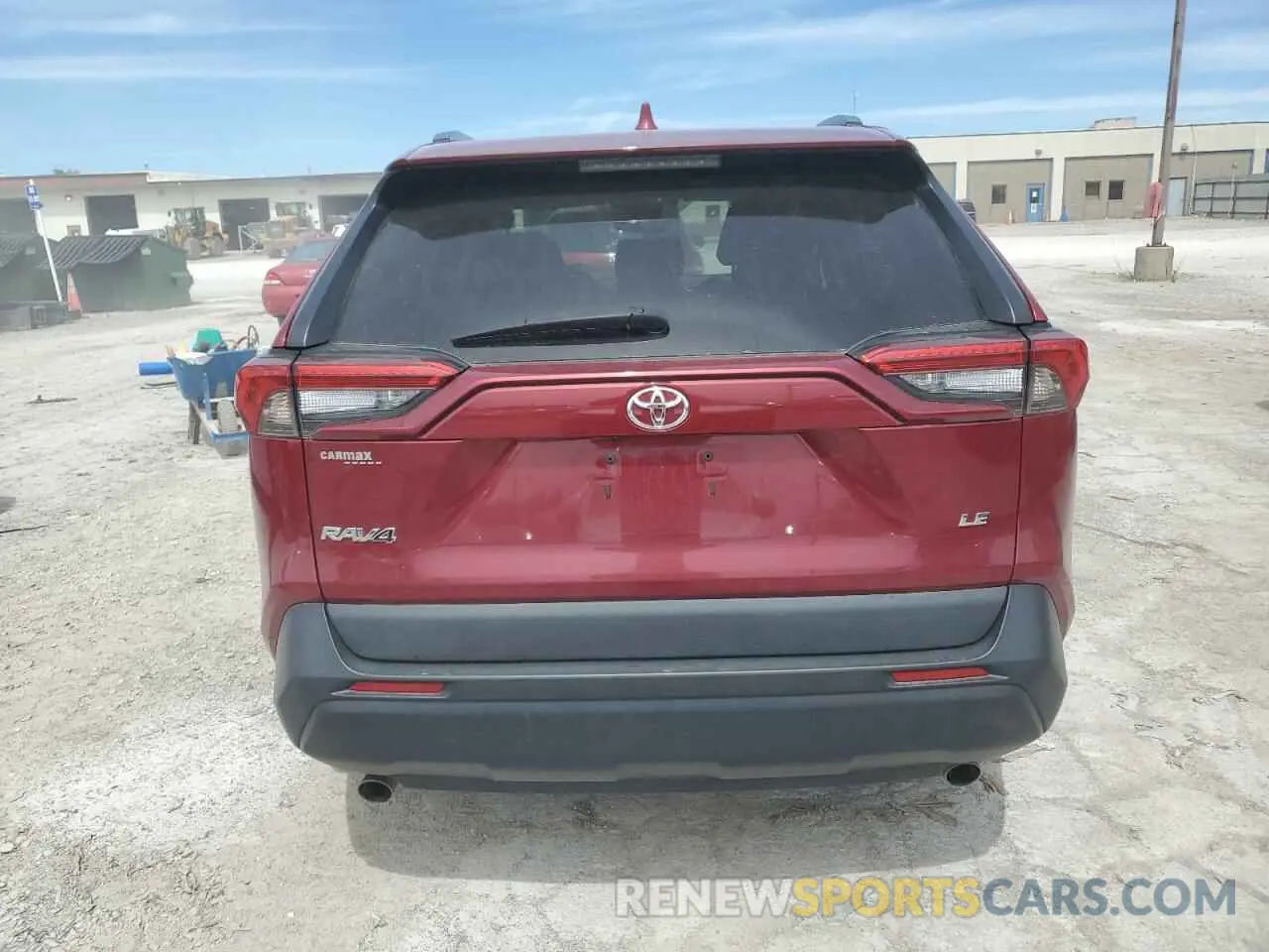 6 fotografías del automóvil dañado 2T3H1RFV3MW144750 TOYOTA RAV4 2021