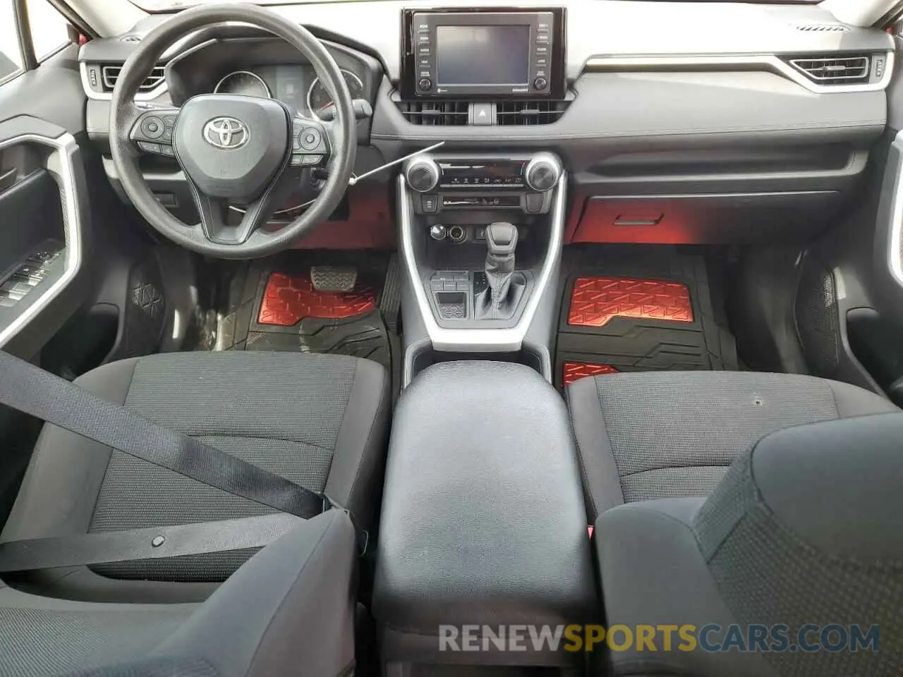 8 fotografías del automóvil dañado 2T3H1RFV3MW144750 TOYOTA RAV4 2021