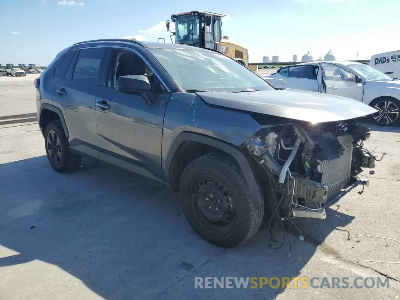 4 fotografías del automóvil dañado 2T3H1RFV3MW150242 TOYOTA RAV4 2021